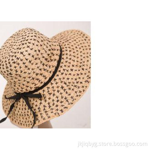 Natural Color Raffia Sun Hats / 10cm Raffia Braid Hat For F